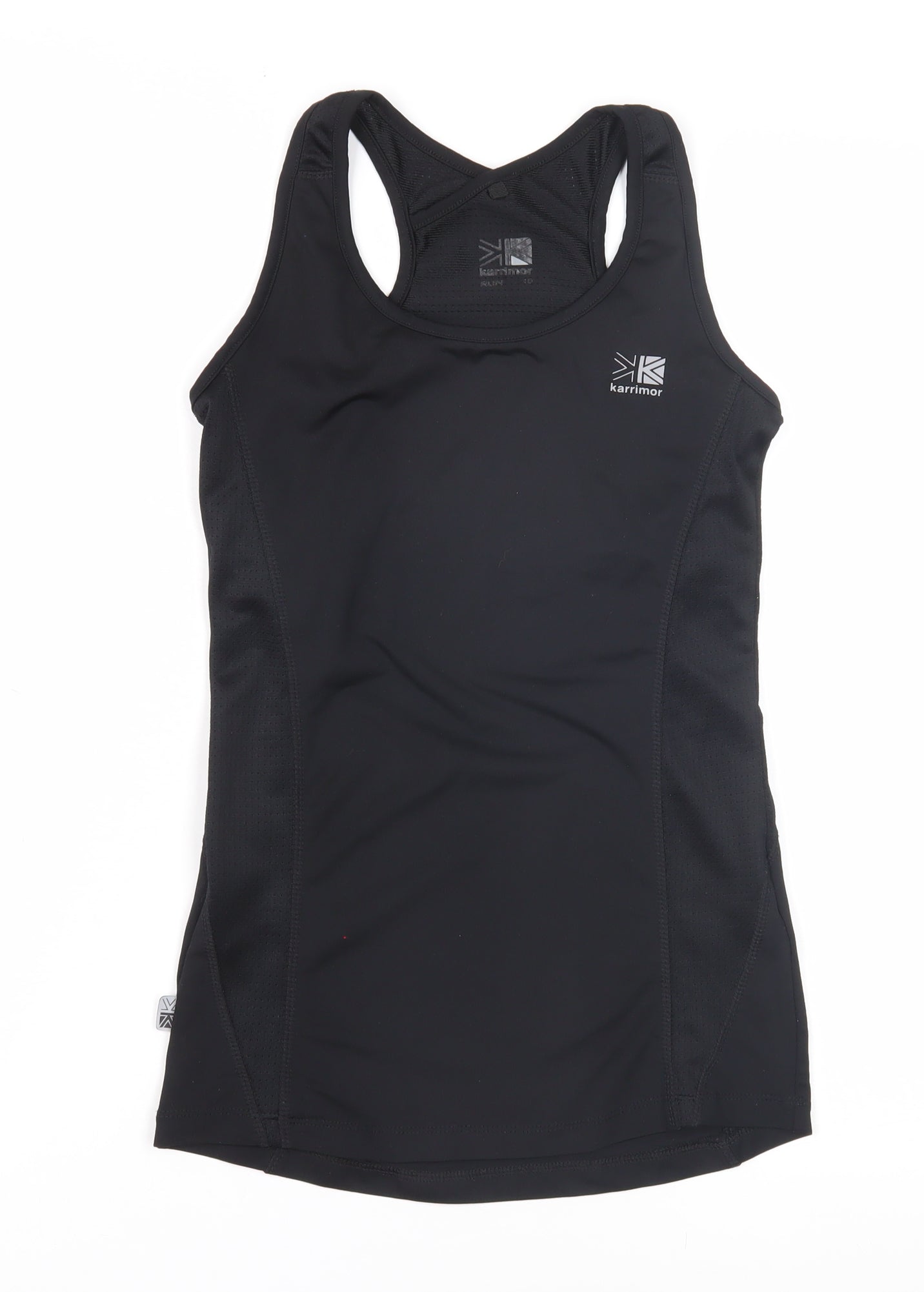 Karrimor Women's Black Running Tank, Size 10, Quick Dry