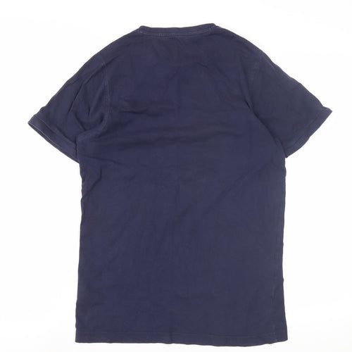 Luke Sport Men's Blue T-Shirt, Size S, Crew Neck
