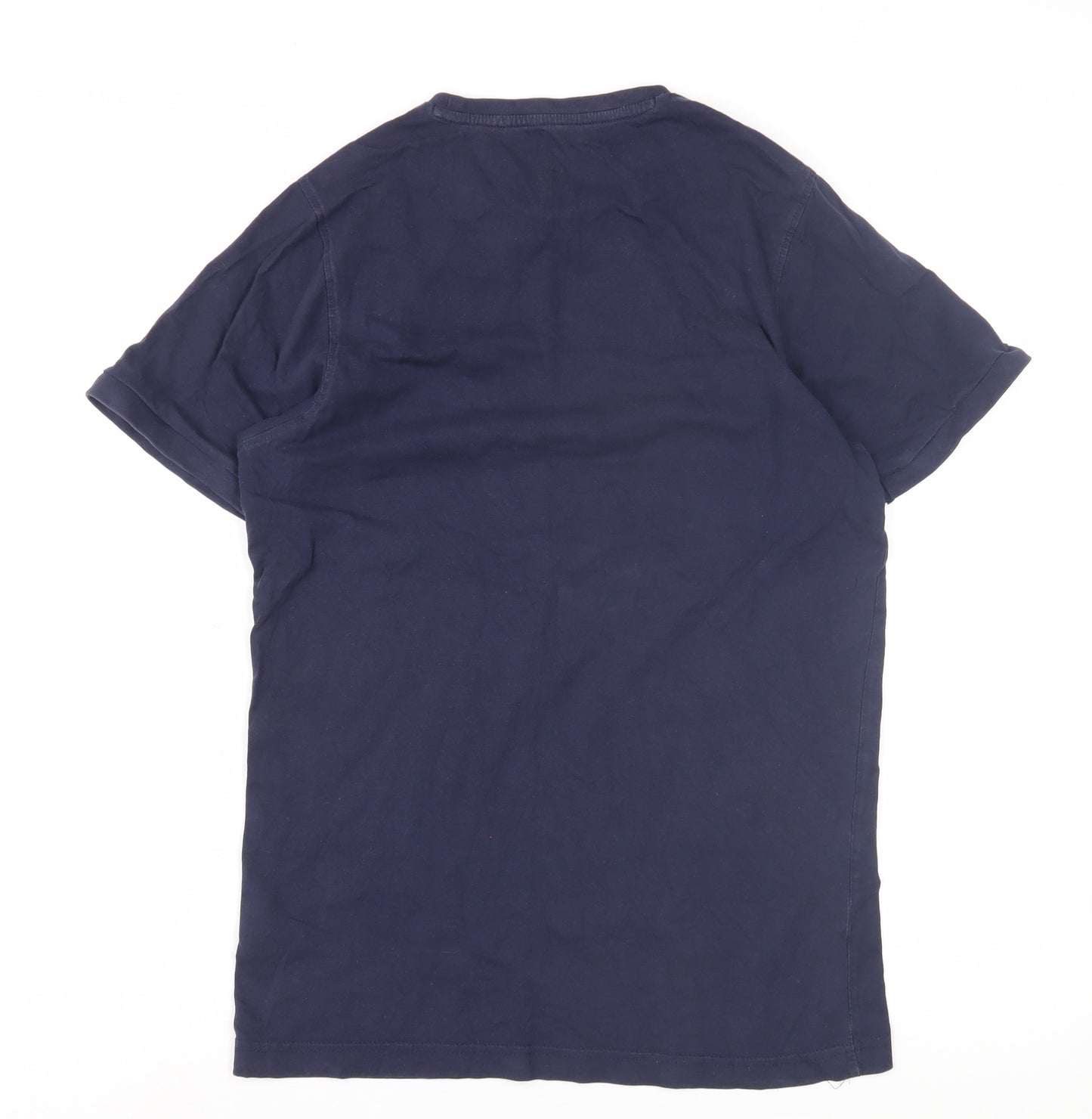 Luke Sport Men's Blue T-Shirt, Size S, Crew Neck
