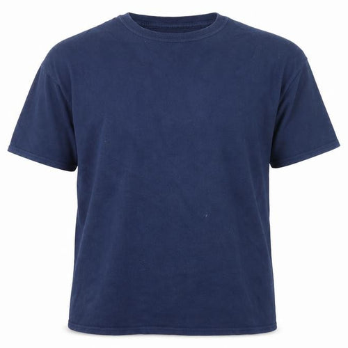 boohooMAN Men's Blue Graphic Print T-Shirt L