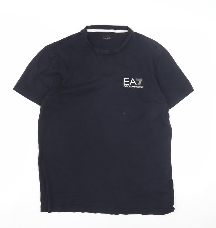 Emporio Armani Men's Black Logo T-Shirt M