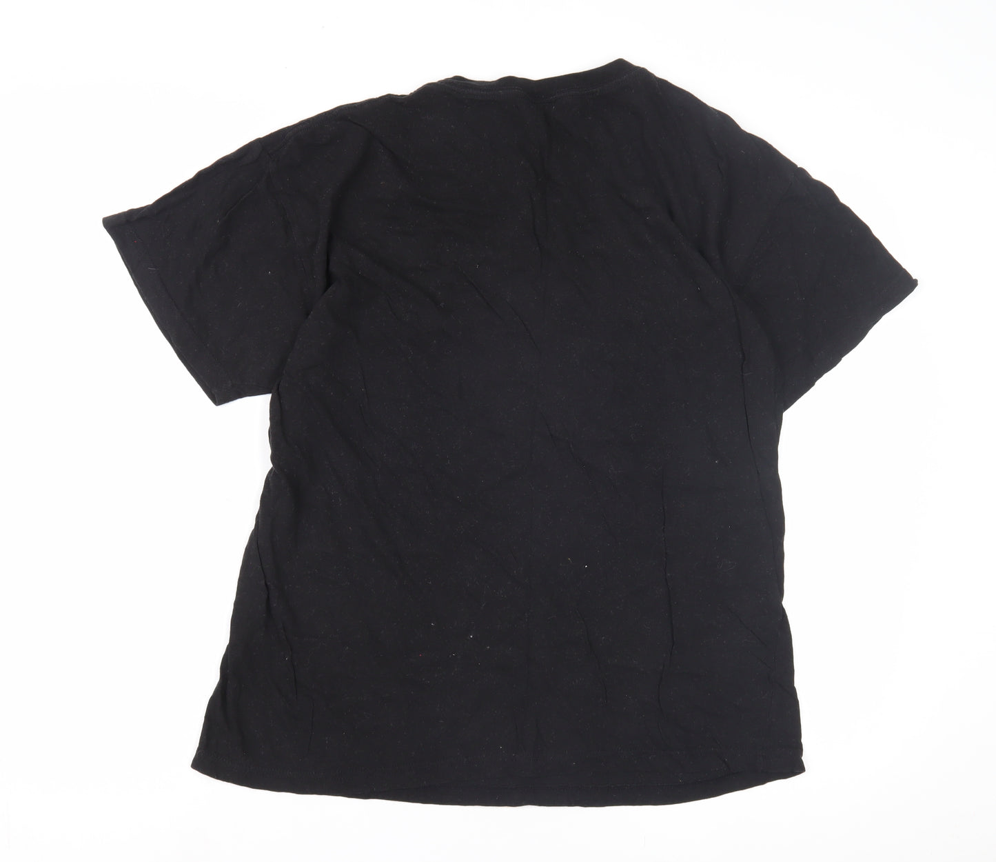 Famona Men's Black Friends T-Shirt, Size L, TV Show Graphic