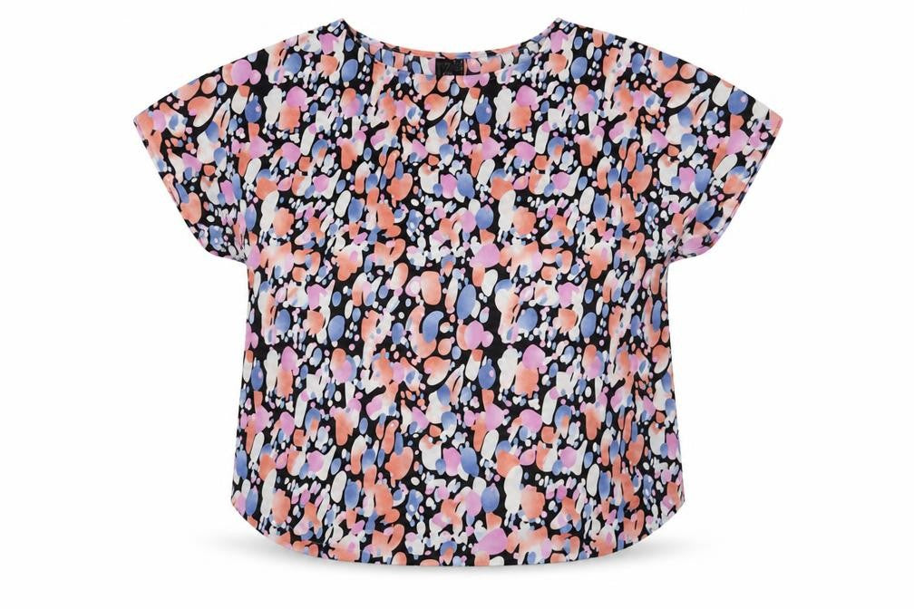 Front view of Izabel London Women's Multicoloured M Blouse