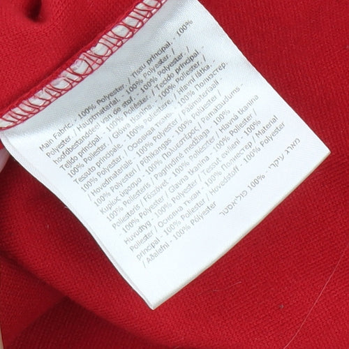 Regatta Women's Red Mock Neck Pullover Sweater Size 10