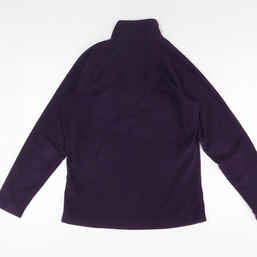 Craghoppers Women's Purple Fleece Sweatshirt Size 8
