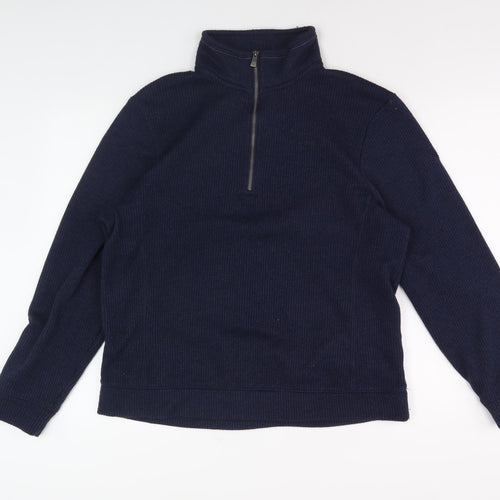 Craghoppers Men's Blue Pullover Jumper, M, High Neck