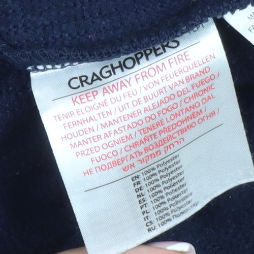 Craghoppers Men's Blue Pullover Jumper, M, High Neck