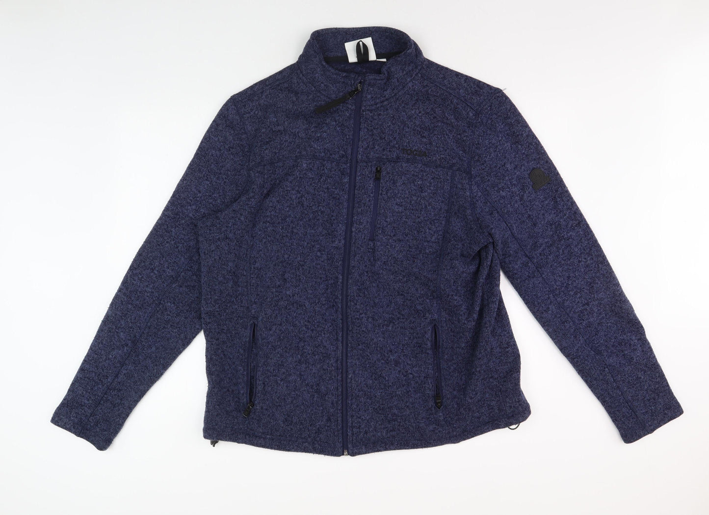 TOG24 Men's Blue XL Basic Jacket with Zipped Pockets