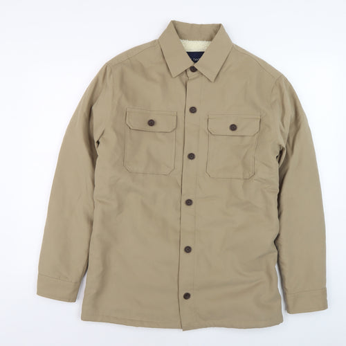 Brook Taverner Men's Beige Mid-Length Jacket Size 38