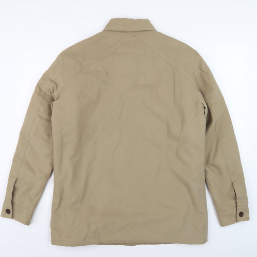 Brook Taverner Men's Beige Mid-Length Jacket Size 38