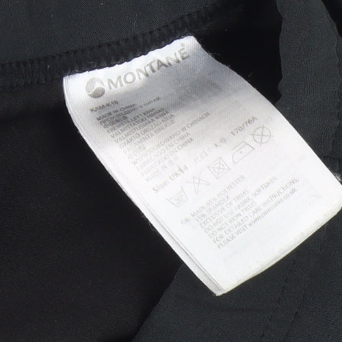 Montane Men's Black Regular Fit Trousers Size L