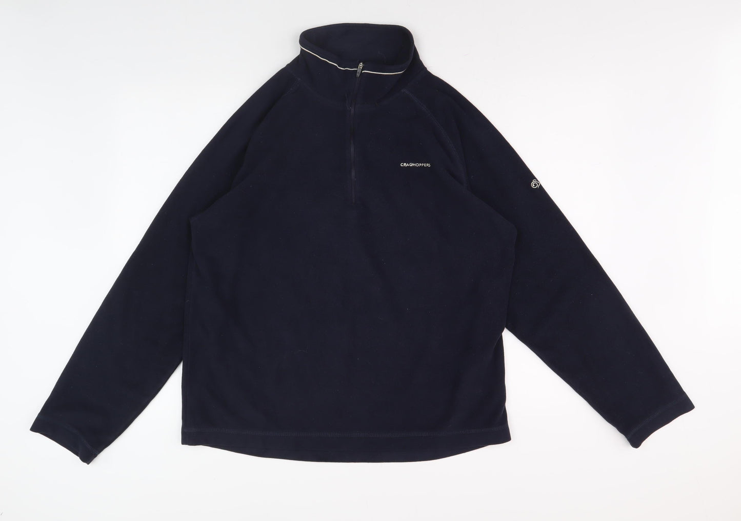 Craghoppers Men's Blue M Lightweight 1/4 Zip Sweatshirt