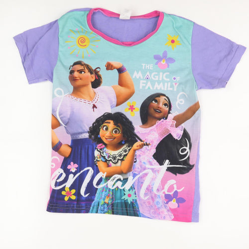 Disney Girls Multicoloured Encanto T-Shirt 8-9 Years