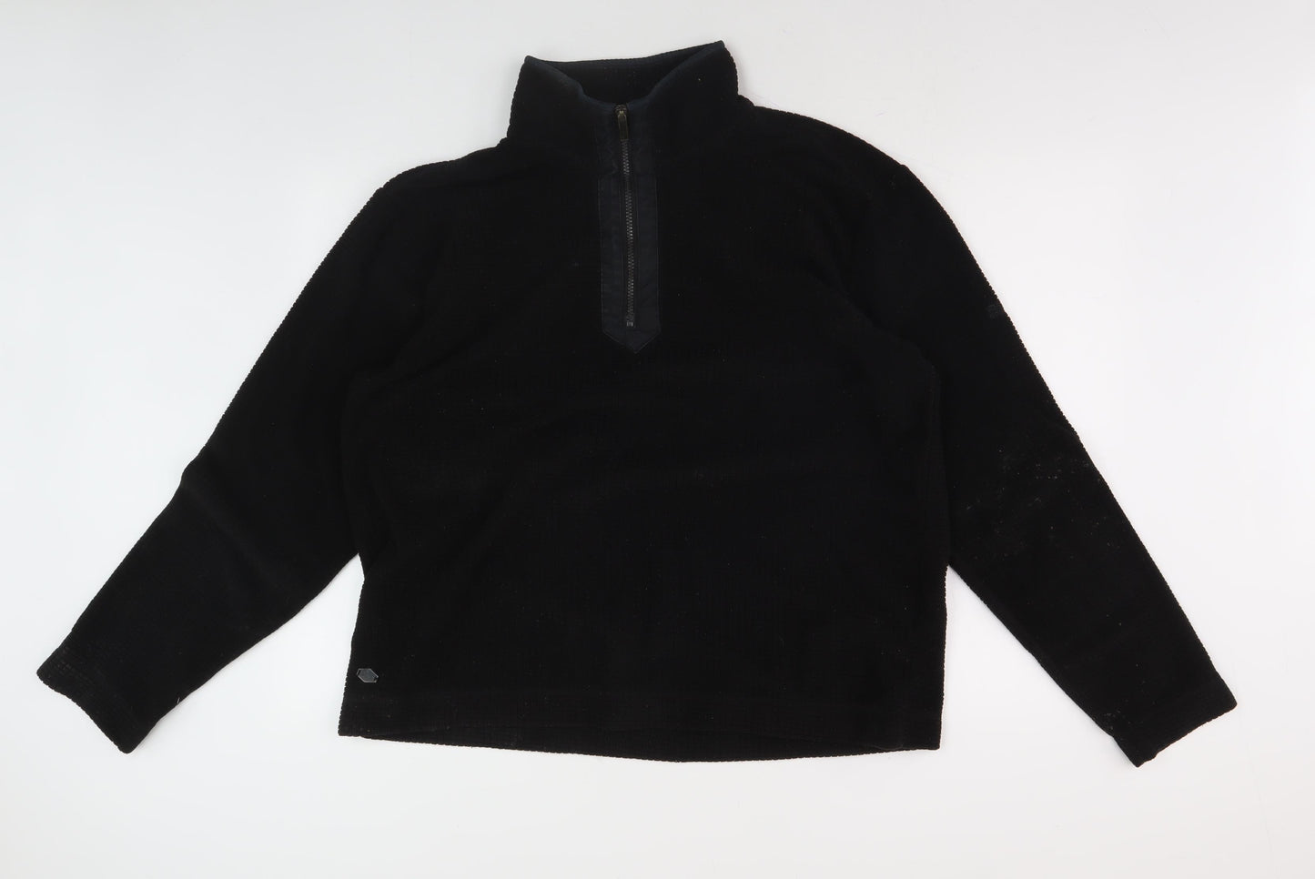 Regatta Men's Black XL Fleece 1/2 Zip Sweatshirt