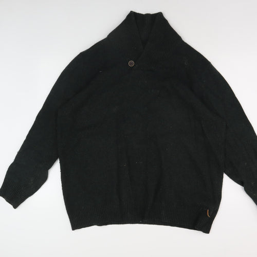 Rocha John Rocha Men's Black XL V-Neck Jumper