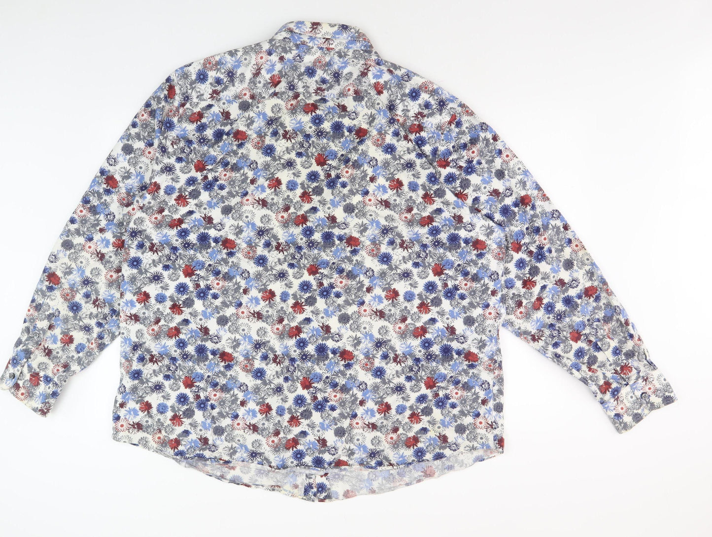 Debenhams Men's Multicoloured Floral Shirt XL