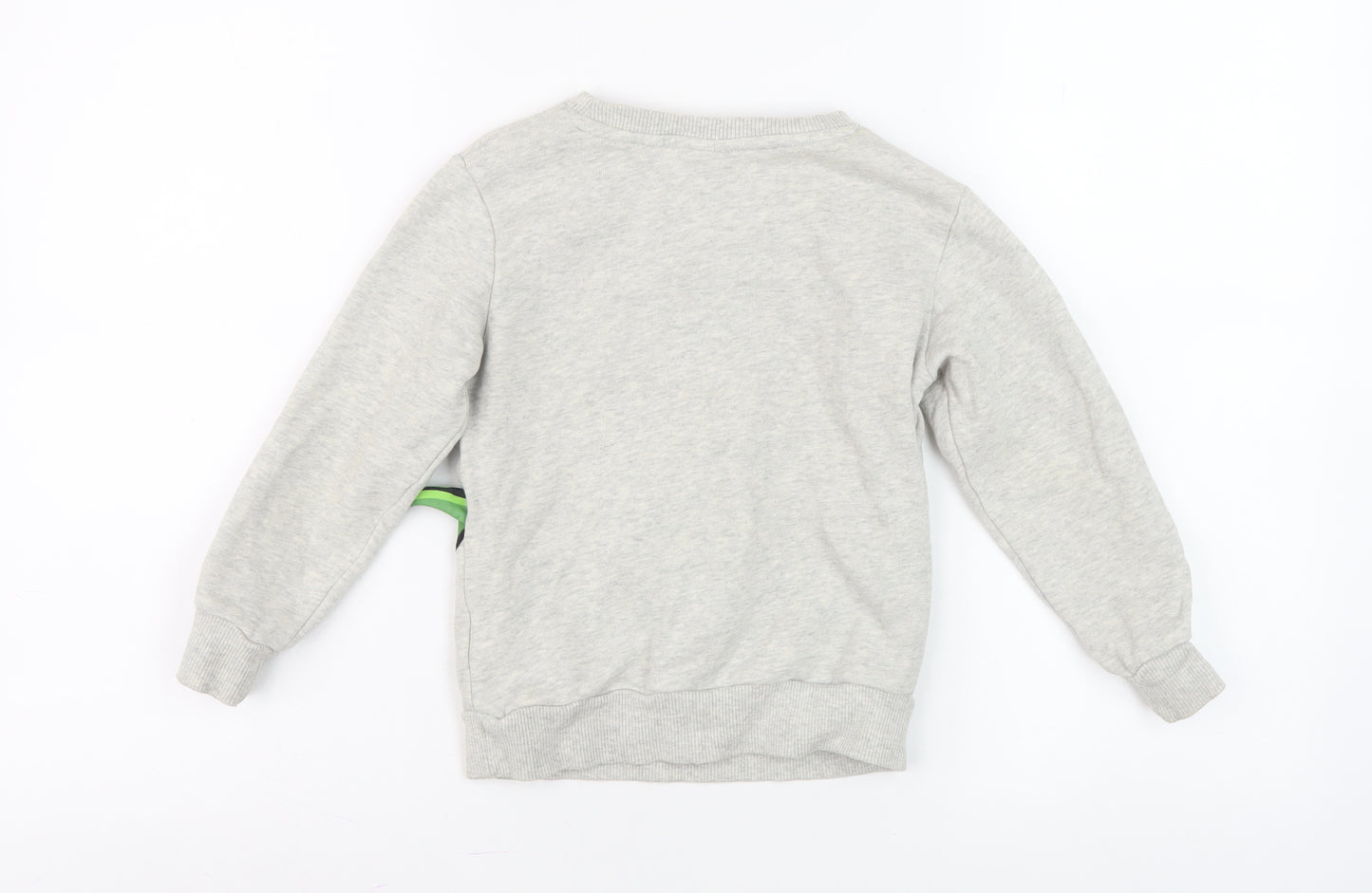 Next Boys Dinosaur Grey Sweatshirt 4-5 Years Pullover