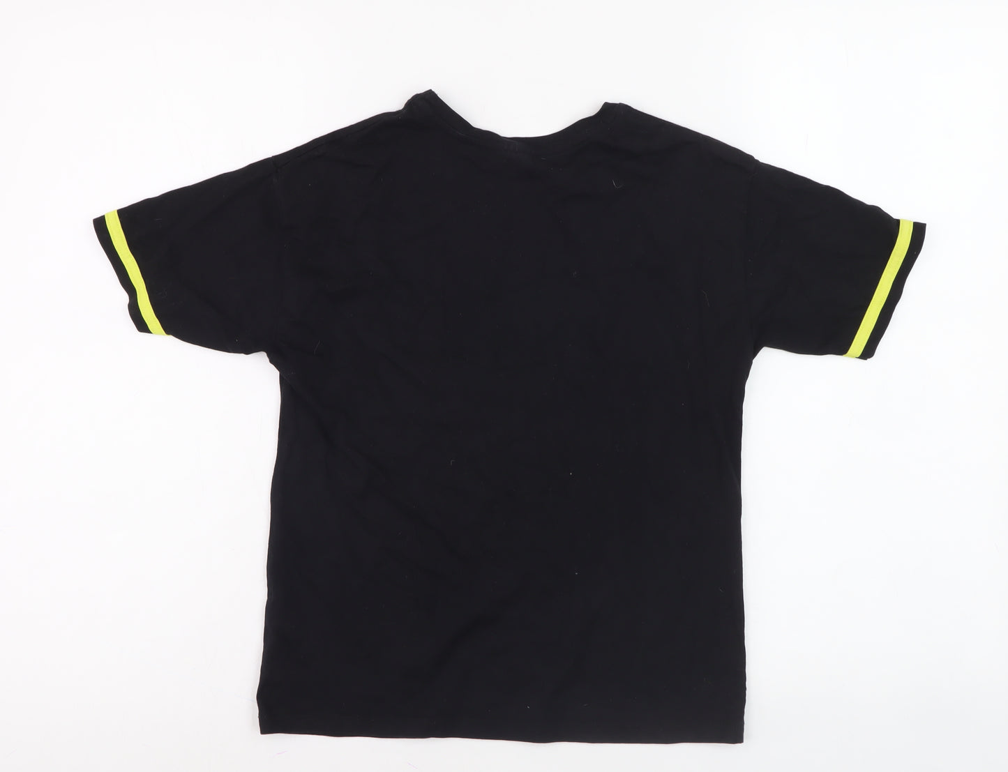George Boys Black Graphic T-Shirt 7-8 Years