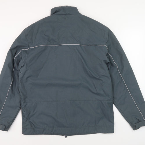 Burton Men's Grey Jacket M Zip Fastening