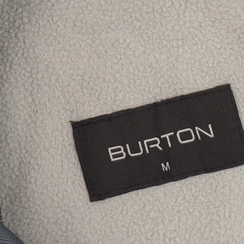 Burton Men's Grey Jacket M Zip Fastening