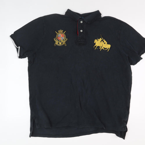 Ralph Lauren Men's Black 2XL Polo Shirt