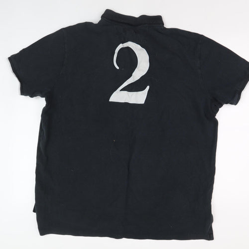 Ralph Lauren Men's Black 2XL Polo Shirt