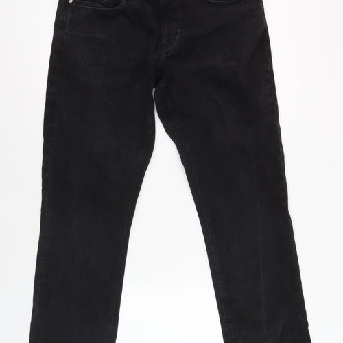Urban Star Men's Black Straight Jeans Size 34