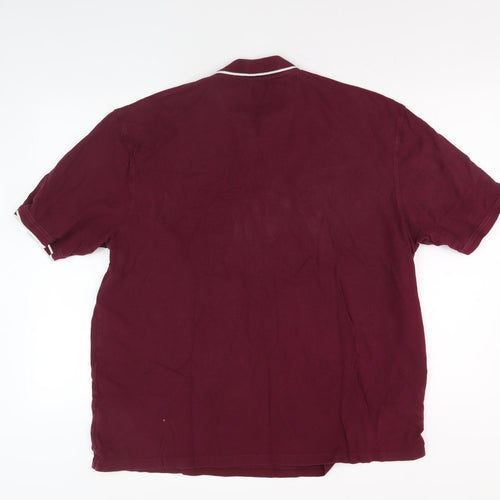James Pringle Men's Red 2XL Polo Shirt