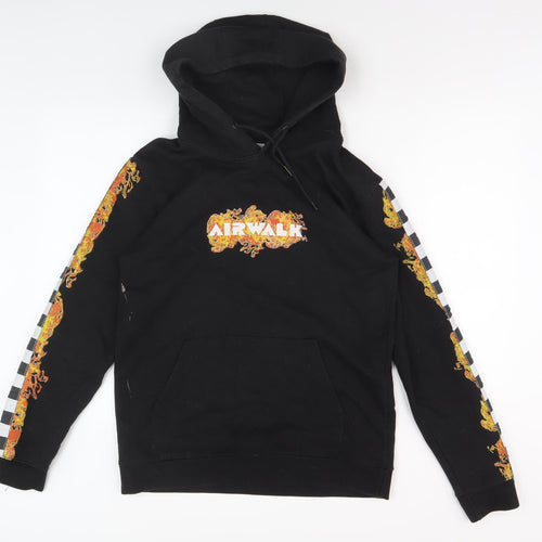 Airwalk Men's Black S Hoodie with Graphic Print