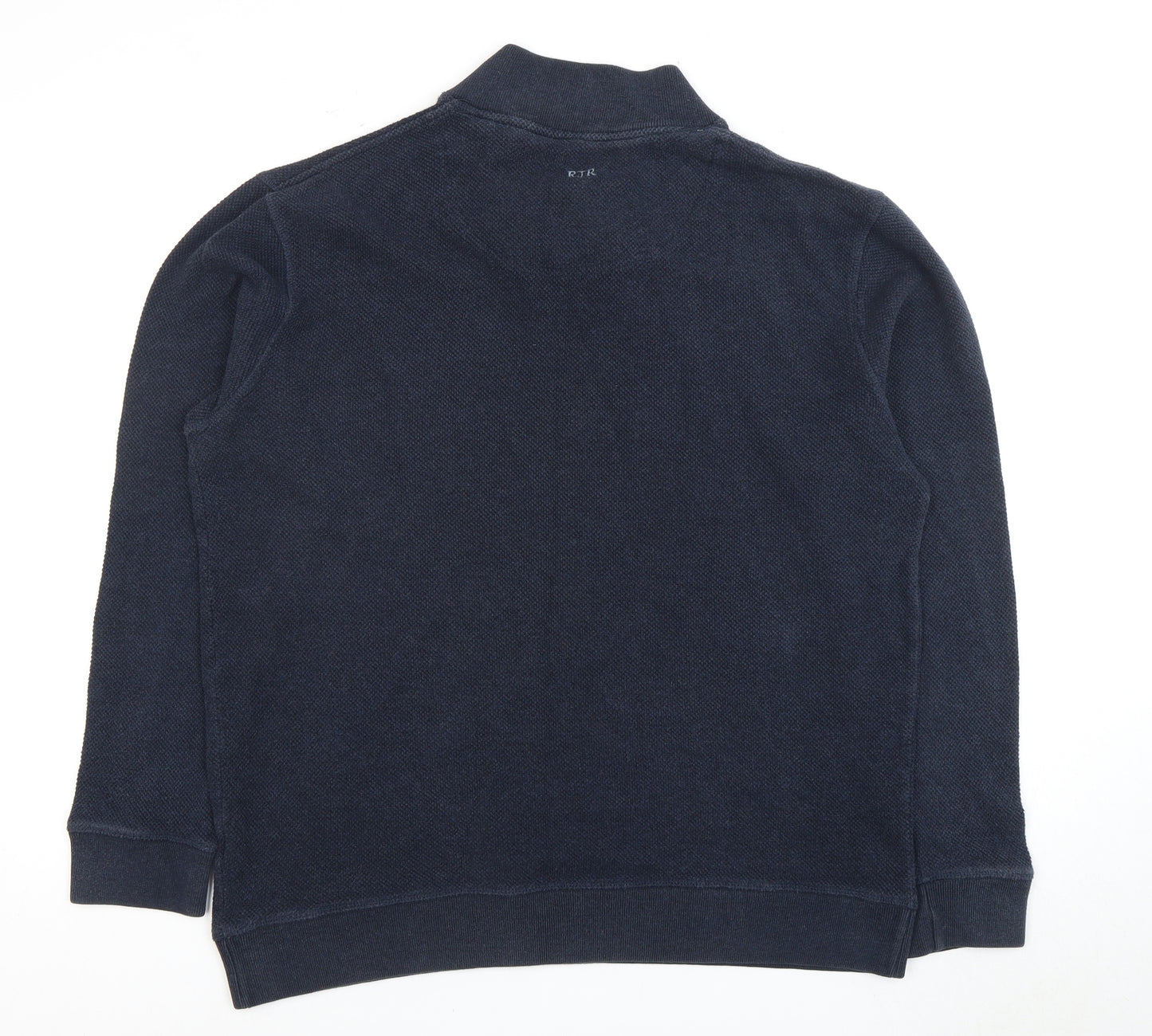 Old Navy Men's Blue XL Collared Long Sleeve Jumper