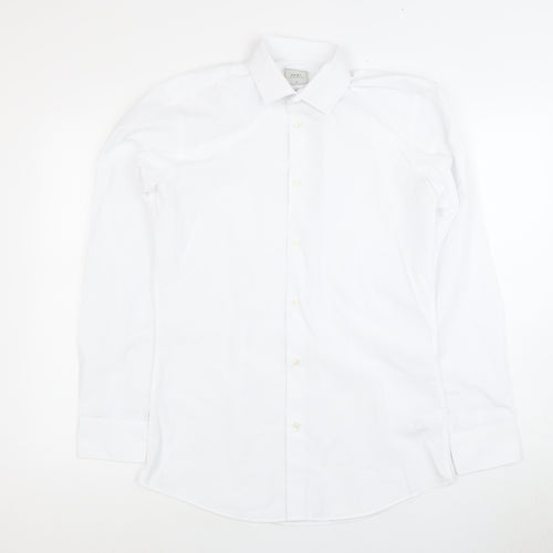 Next Men's White Dress Shirt Size 15 Formal