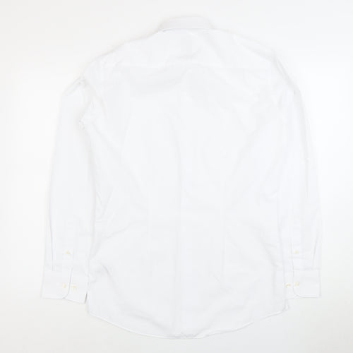 Next Men's White Dress Shirt Size 15 Formal
