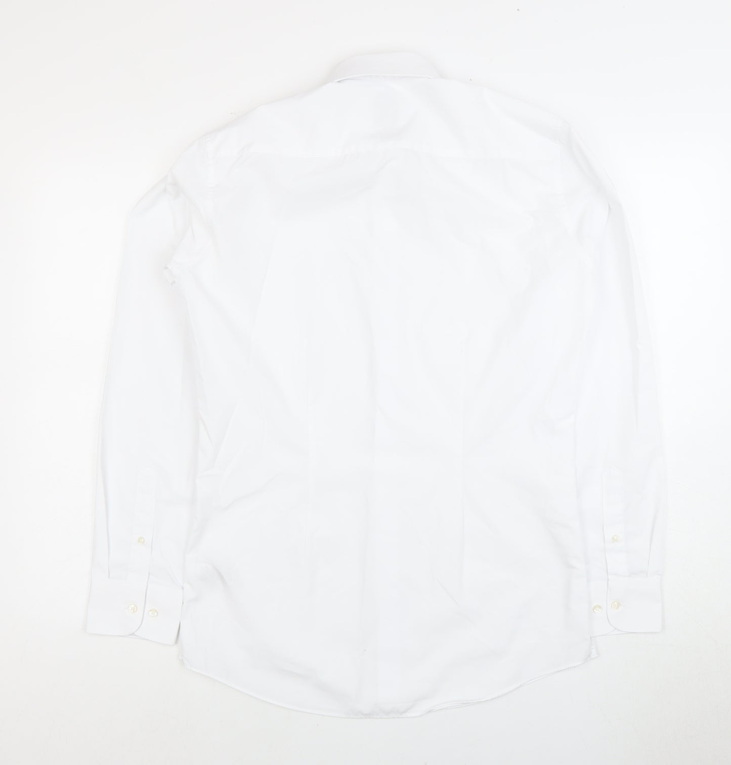 Next Men's White Dress Shirt Size 15 Formal