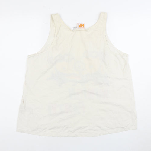 Despicable Me Women's Beige Tank Top - Medium
