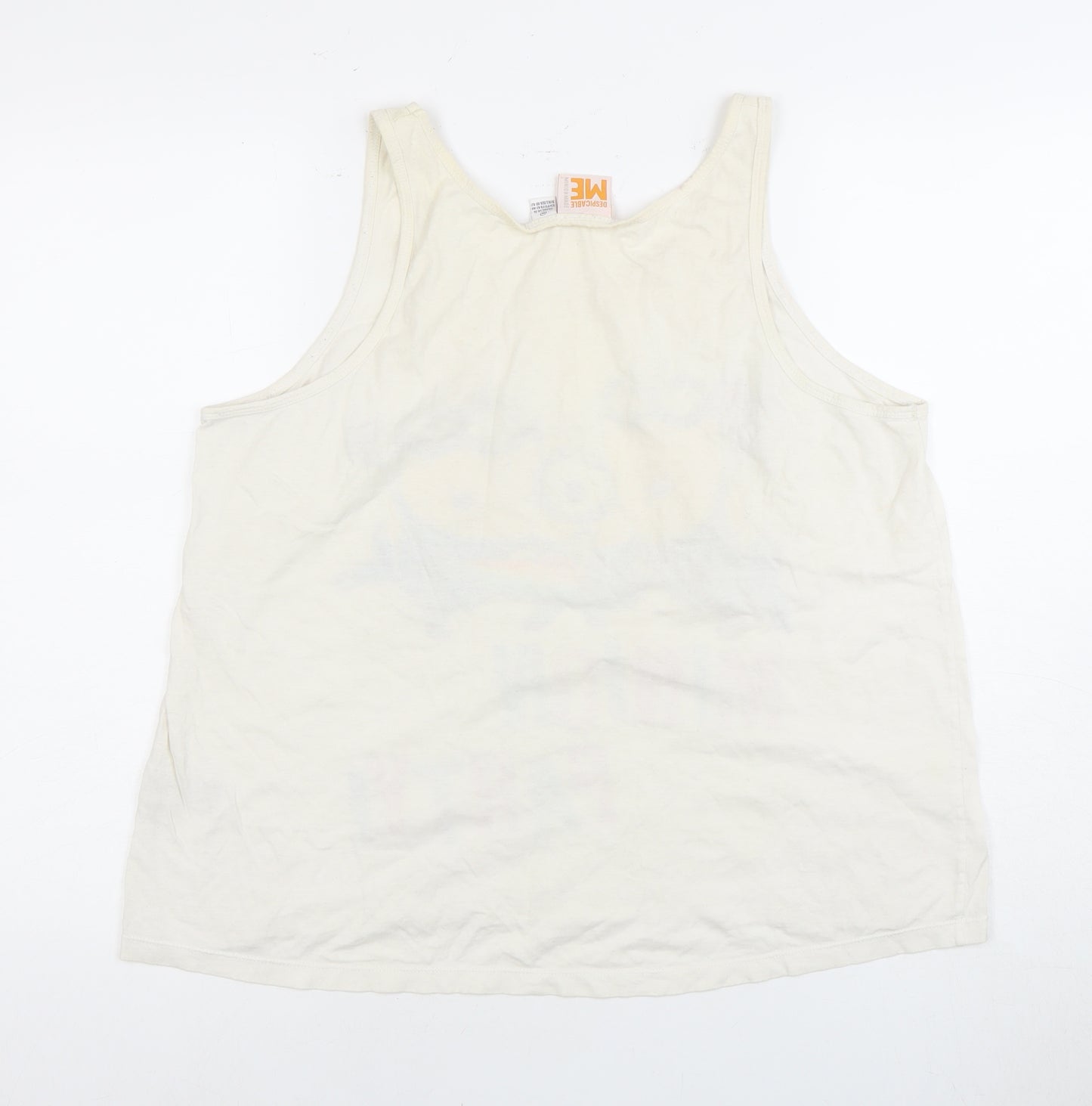 Despicable Me Women's Beige Tank Top - Medium