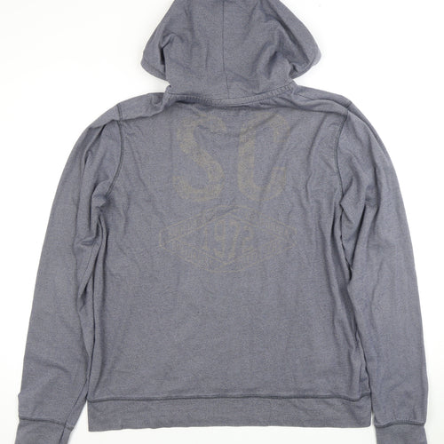 SoulCal & Co Men's XL Grey Pullover Hoodie with Logo