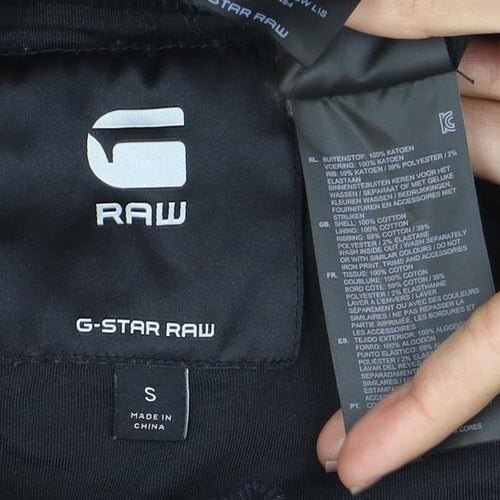 G-Star Raw Black S Pullover Sweatshirt Unisex Adults