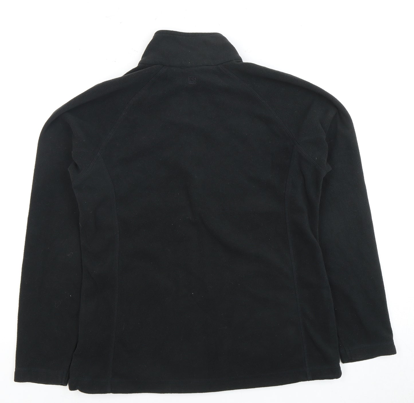Mountain Warehouse Women's Black Fleece Jacket Size 14