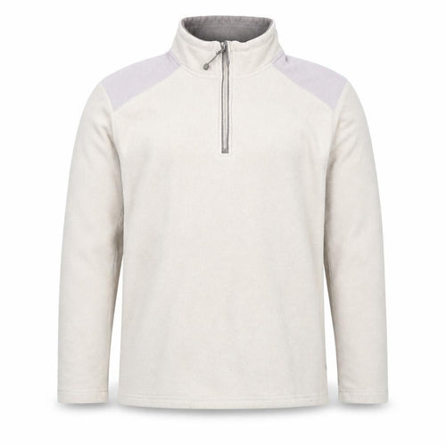 Cedarwood State Men's Beige Fleece 1/4 Zip Sweatshirt M