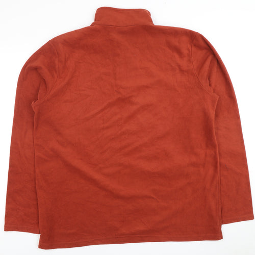 Mountain Warehouse Men's Red XL Fleece Pullover