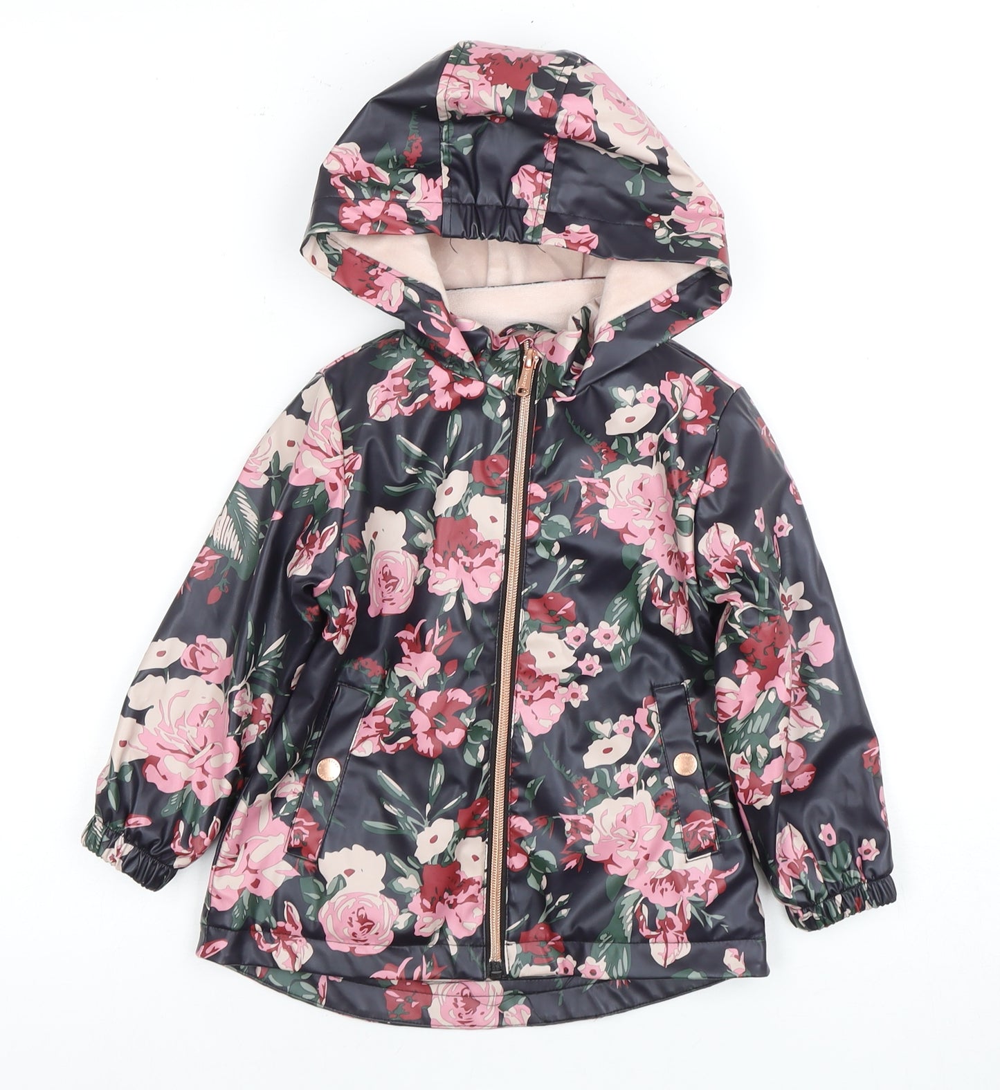 Firetrap Girls Multicoloured Floral Rain Coat 2-3 Years