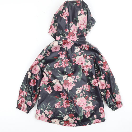 Firetrap Girls Multicoloured Floral Rain Coat 2-3 Years