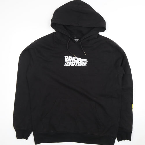 Universal Men’s Black XL Back to the Future Hoodie