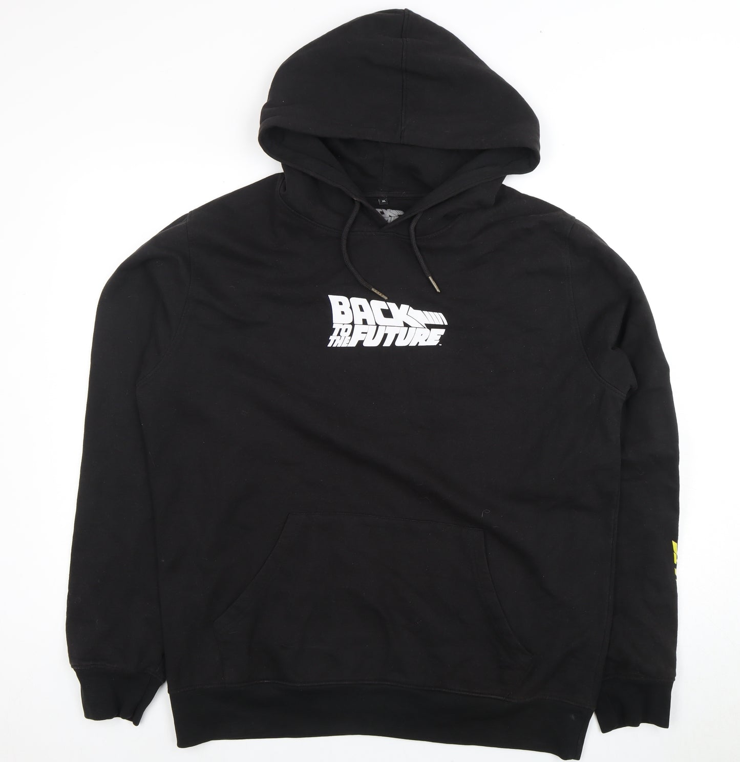Universal Men’s Black XL Back to the Future Hoodie