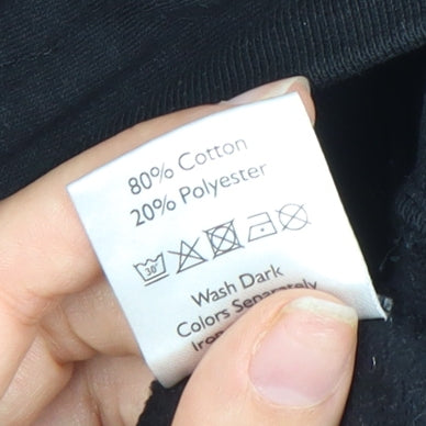 Universal Men’s Black XL Back to the Future Hoodie