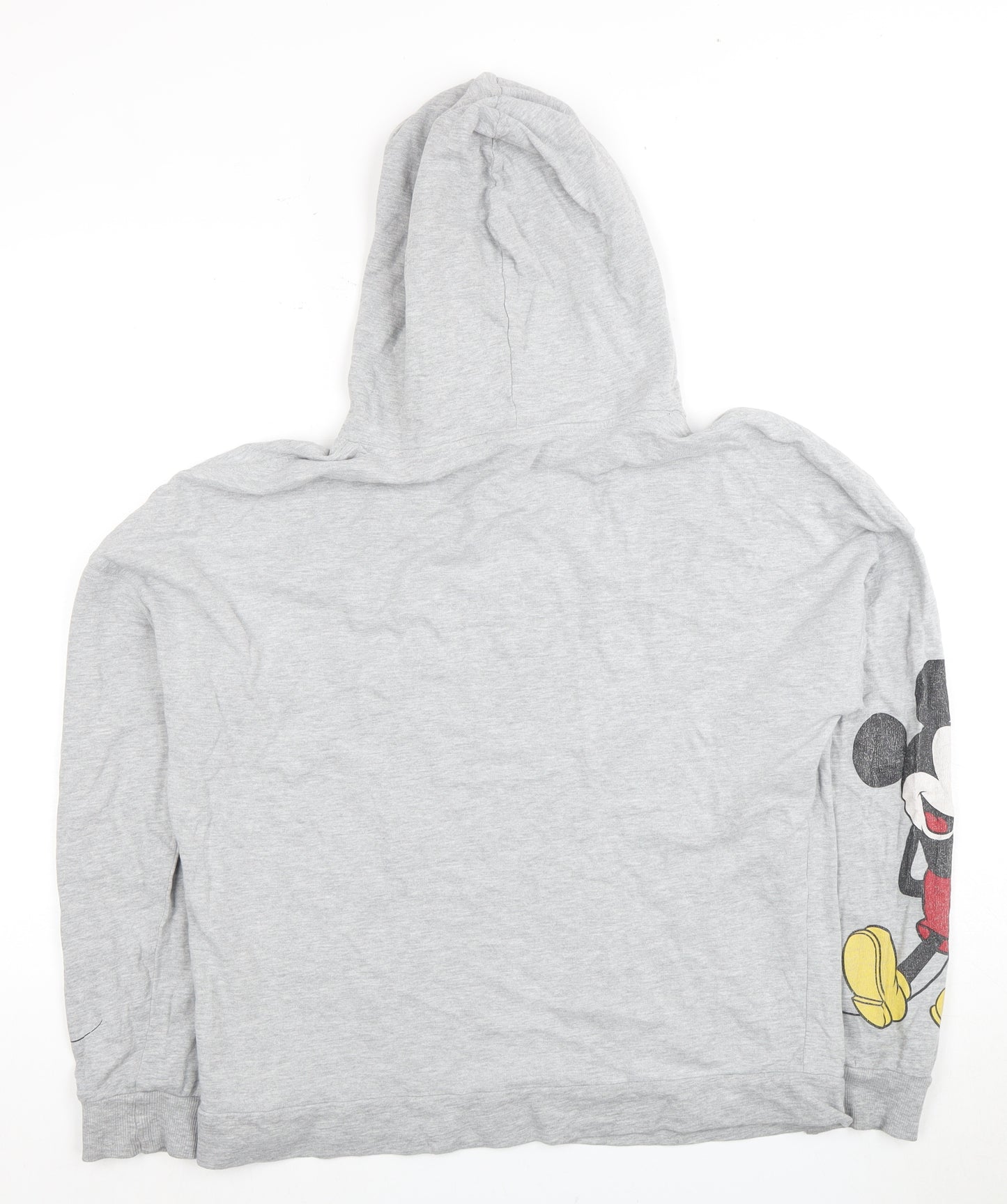 Disney Unisex Grey M Pullover Hoodie Cartoon