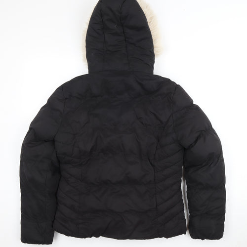 SoulCal & Co Women's Black Puffer Jacket Size 10