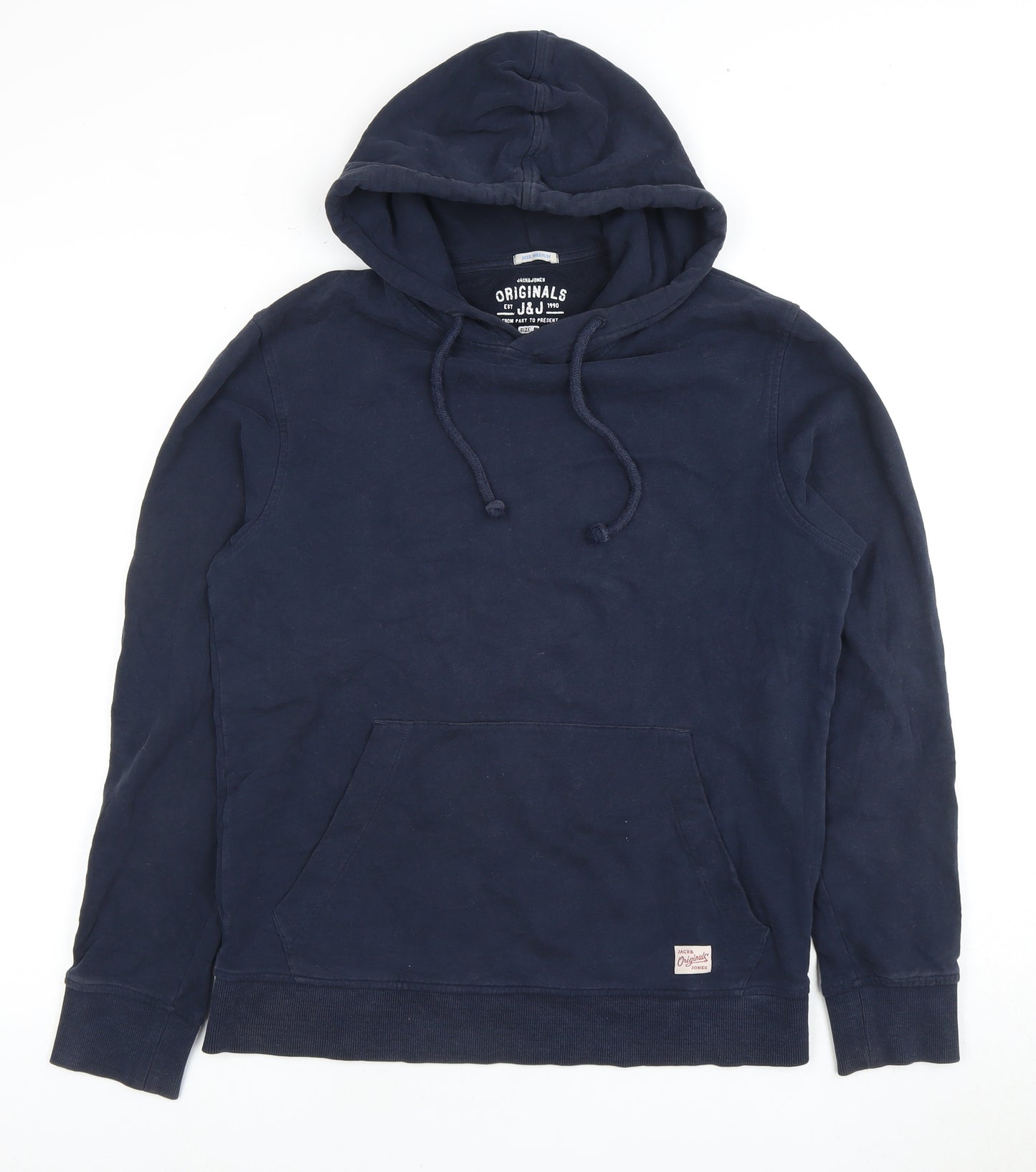 Jack & Jones Men's Blue Medium Pullover Hoodie