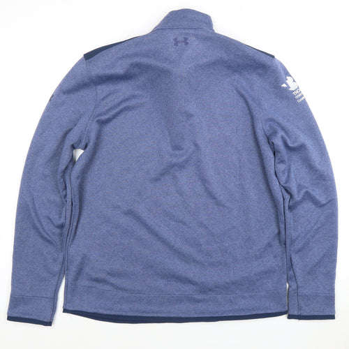 Under Armour Men's Blue L 1/4 Zip Sweatshirt