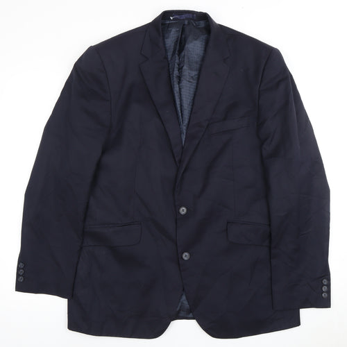 Pierre Cardin Men's Blue Blazer 42 Regular